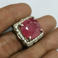 Batu Cincin Akik Mulia Permata Ruby Asli