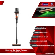 Deerma Cordless Vacuum Cleaner T30W XT เครื่องดูดฝุ่นไร้สาย ไฟส่องฝุ่น เครื่องดูดฝุ่นมือถือ 450W 27k