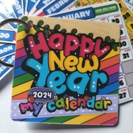 keychain kalendar kuda 2024