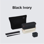 Lock&Lock Slim Lunch Box Set (220ml x 2), Bag, Divider, and Chopsticks