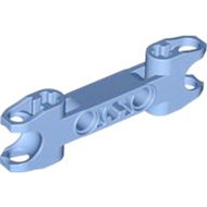 Brick2cube Part-Technic Axle and Pin Connector 2 x 7 with 2 Ball Joint Sockets Squared Ends and Hole