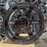 Volk Rays TE37 [Gloss Black] Sport Rim 15x7JJ ET38 (4x100) &amp; (4x114.3)