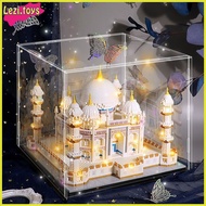 Mainan Bricks Taj Mahal Model World Famous Architecture Nano Bricks Assembly Building Block For Adul