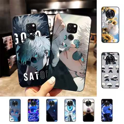 Popular Japanese Anime J-Jujutsu K-Kaisen G-Gojo S-Sator Phone Case For Huawei Mate 10 20 30 40 50 L