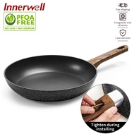 Innerwell 20/24/28CM Kuali Tidak Lekat Kuali Nonstick Telur Tidak Toksik Kuali Kuali Kecil Kuali Tel