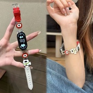 手链 小狗荔枝纹拼皮表带适用/表带米Pr红米watch/watch表带Bracelet Puppy Litchi Pattern Leather Strap Applicable/nimaoduo1m