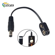 [Predolo] 9 Volt Adapter for Guitar Pedal Guitar Power Cable Battery Male Connector