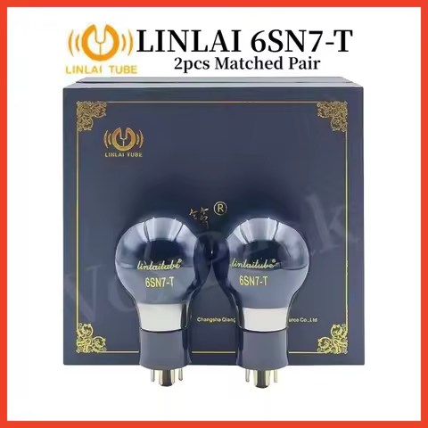 VoxPeak LINLAI 6SN7-T 6SN7T Vacuum Electron Tube Upgrade 6SN7 CV181 6N8P 6H8C 6SN7GT 5692 WE6SN7 Aud