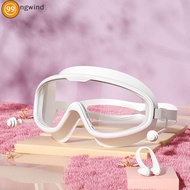 9S  2025 Large Frame Swimming Goggles For Adults Kids High Quality Antifog Swim Glasses Waterproof H