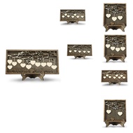 Personalized Family Sign for Mom Custom Wooden Tree Frame Engraved Wood Plaques Decor MotherS Day Gi