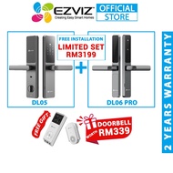 Ezviz DL05 DL06 PRO Crazy Deal Smart Home Security Fingerprint Door Handle Lock Smart Fingerprint Lo