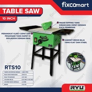 RTS10 RYU RTS 10 mesin gergaji 10inch meja potong kayu table saw