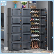 Shoe rack shoe cabinet doorway multilayer dustproof shoe rack household large capacity storage goddess