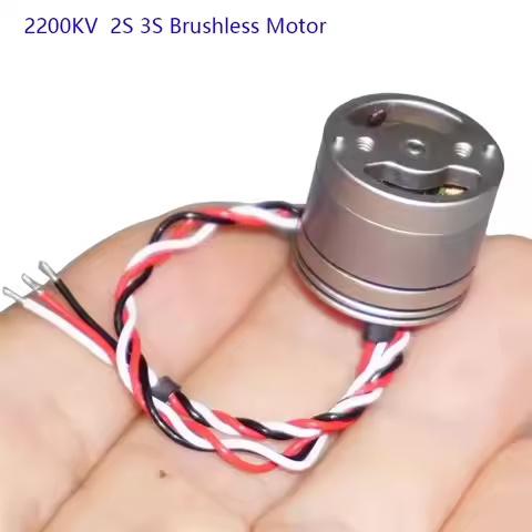 2S 3S 1406 Brushless Motor 2200KV Airplane Motor DC 7.4V BLDC for Quadcopter Aircraft Model Fixed-wi