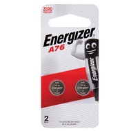 Energizer A76/LR44 1-5V Alkaline Battery 1.5V - A76BP-2 (2pcs card)