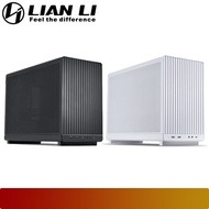 LIAN LI A3 mATX BLACK WHITE - Steel Mesh Panels - Stylish Micro-ATX Designed