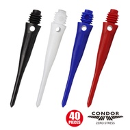 CONDOR TIP ULTIMATE 40P Condor Tip Ultimate 40 pieces Tip Black White  Blue 2BA