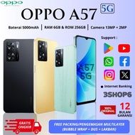 OPPO A57 5G RAM 8/256 ORI Smartphone 6.65inch Bergaransi 1 Tahun Batt 5000mAh