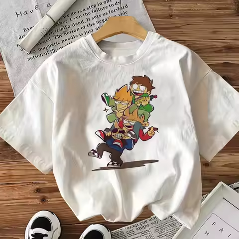 Eddsworld shirt girl dollette vintage cheap meme anime t-shirt dollette gothic kawaii Retro graphic