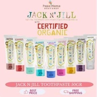 Best Selling Jack n Jill toothpaste 50gr toothpaste Jack N Jill - Raspberry SALE