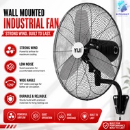26/30 Inch Industrial Wall Fan Heavy Duty Wall Mounted Fan Strong Wind Commercial Factory Warehouse 