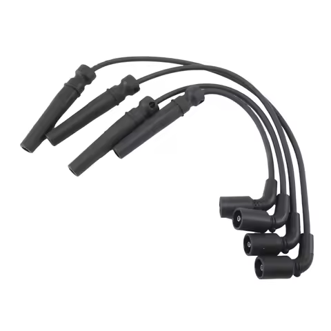 4Pcs Spark Plug Wire for Excelle 1.6 Chevrolet Aveo Cruze KALOS REZZO DAEWOO KALOS LANOS Nubira REZZ