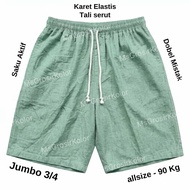 UNISEX DOUBLE MISTAK ABOVE KNEE SHORTS
