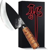 Jende FN Big G-3 Small Fish Taiwan Tuna & Butchering Knife, Hand forged RC 60