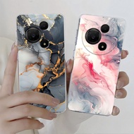 Phone Casing For TCL 60 NxtPaper /TCL 60 SE NxtPaper Case For TCL 60 XE NxtPaper Marble Flower Clear