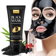 YLNALOheadRemoverMaskKit,CharcoalPeelOffFacialMaskwithBrushandPimpleExtractors,DeepforFaceNoseheadPo