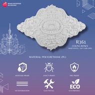 R361 CEILING ROSES MINIMALIST DESIGN | HIASAN CEILING | CEILING CENTRE ROSE | MATERIAL PU