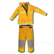 ชุดดับเพลิงผ้ากันไฟเสื้อกางเกง penco PCFZ203