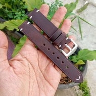 Viral 100% Genuine Cowhide Leather Watch Strap, Crazy Horse Double Layer, Genuine Leather Watch Stra