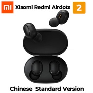 ใหม่ Original Xiaomi Redmi AirDots 2หูฟังไร้สายหูฟังบลูทูธ Mi Ture Over-Ear หูฟังไร้สายหูฟังชนิดใส่ในหู