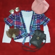 Cardigan+Kaos dalam (Thrift/preloved)