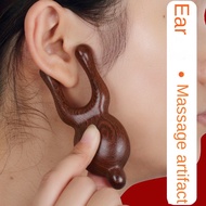 Sandalwood ear rubbing nose scraping massager Eye protection relieves acupoint pulling tendon stick 