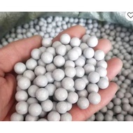 Bidas white mudball / mudpill 8-9mm and 9-10mm Clay seads ball Eco-friendly outdoor garden bola tana