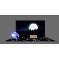 3d painting. stickers for aquariums, arowana fish tanks (back painting)
