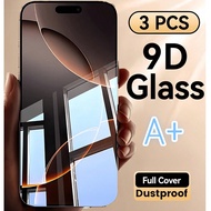 3pcs Transparent Tempered Glass Film Compatible With For 17promax/17Air/17 Pro/17/A56/A06/A25 5G/Com