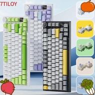 7TILOYSHOP Gaming Keyboard, Silent AK820 Mechanical Keyboard,  Mechanical Keys With Knob 82-Key Wire
