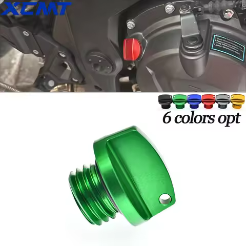 M20*2.5 CNC Oil Filler Cap Plug For Kawasaki NINJA 250 400 400R 600R 650 ER 4N 6F 6N ZXR 750 750R Z6