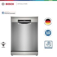 [NEW] Bosch Series 6 Freestanding Dishwasher: 60cm Brushed Steel with Anti-fingerprint & HomeConnect