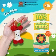 LoveLenLoi Apple Gnawing Wool Keychain