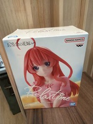 Banpresto 五等分的新娘 Relax Time 中野五月 Figure