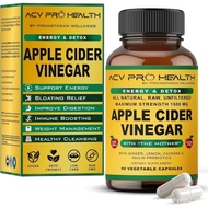 Promethean Wellness ACV Pro Apple Cider Vinegar Capsules Certified Organic with Mother ACV Pills Cle