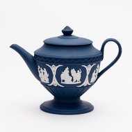 英國製wedgwood稀有波特蘭浮雕陶瓷跳舞女神收藏壼 咖啡壼 瓷壼