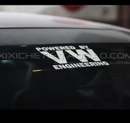 Volkswagen CC Golf 7 GTI R20 Scirocco Sagitar GLI Reflective Sticker 6PCS