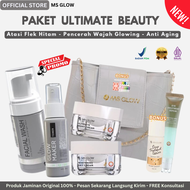 PAKET ULTIMATE MS GLOW New Series - Skincare Penghilang Flek Hitam BPOM Aman Bumil Busui Pencerah Wa