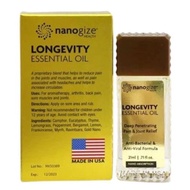 Dầu gió vàng trường thọ Nanogize Health Longevity Essential Oil Deep Penetrating của Mỹ chai 21ml