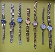 Fossil, Seiko,Pulsar and Carriage Watches